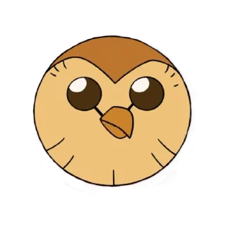 Telegram sticker pack "Hooty_Door (The Owl House)"