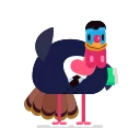 Sticker from the "Office Turkey" sticker pack