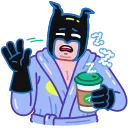 Sticker from the "Batman vs. Life Crisis" sticker pack