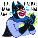 Sticker from the "Batman vs. Life Crisis" sticker pack