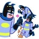 Sticker from the "Batman vs. Life Crisis" sticker pack