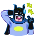 Sticker from the "Batman vs. Life Crisis" sticker pack